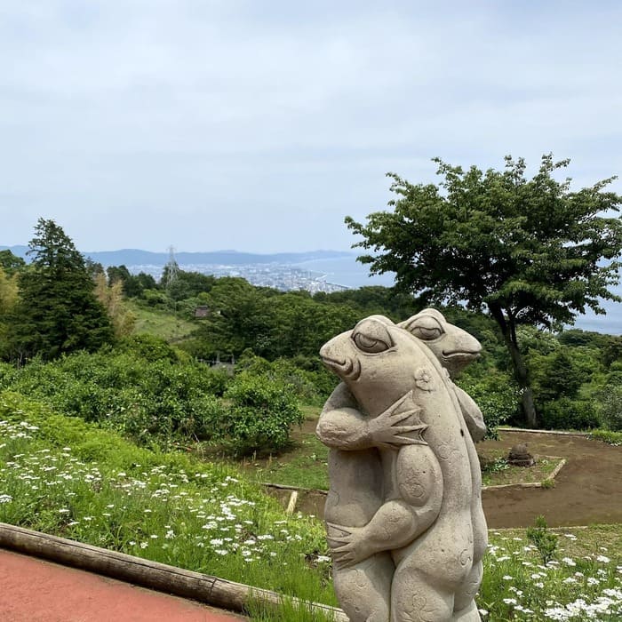 一夜城ヨロイヅカファームの農園とガーデン