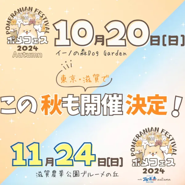 ポメラニアンフェスティバル 2024 Autumn