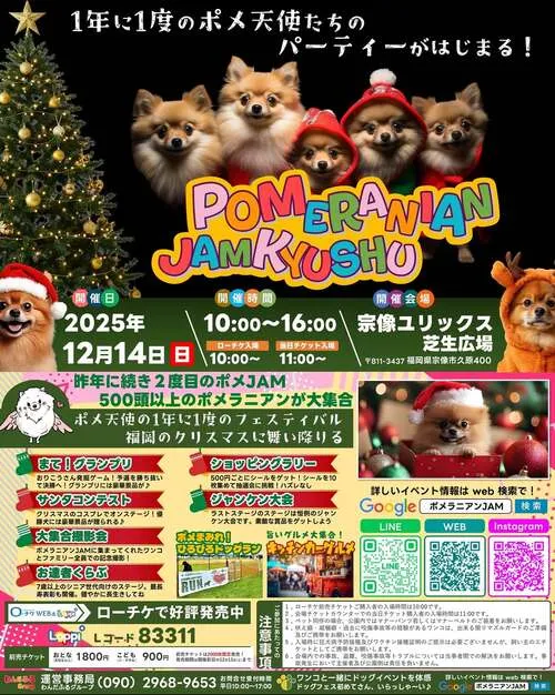 ポメラニアンJAM九州2025