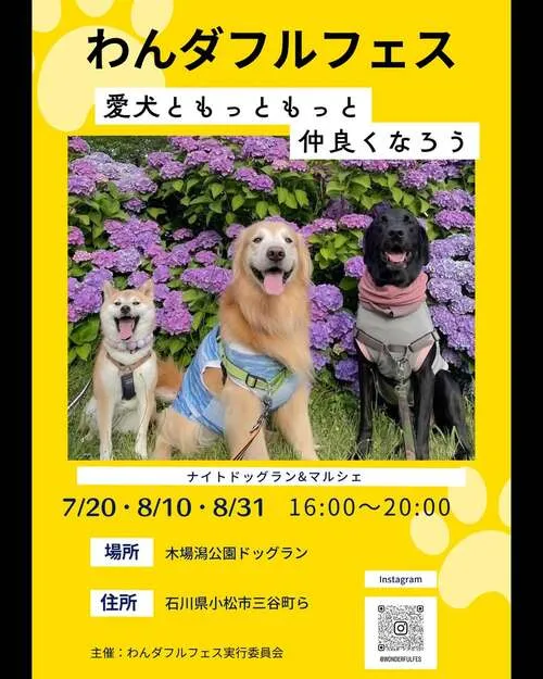 ナイトドッグラン&マルシェ