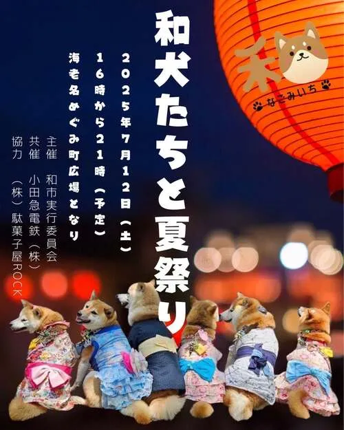 和市−なごみいち−和犬達と夏祭りin海老名