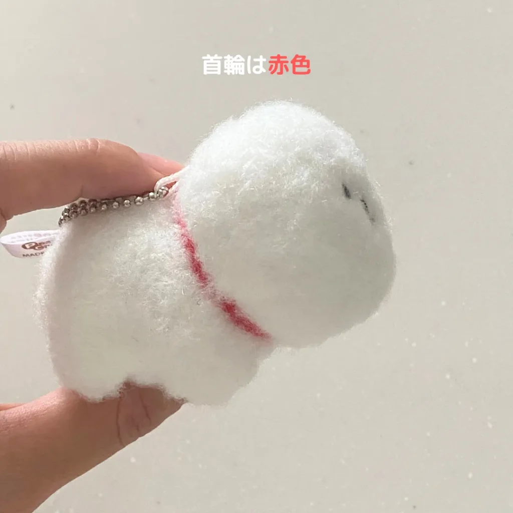 てのひらサイズのビションフリーゼ ぬいぐるみ ノーマル