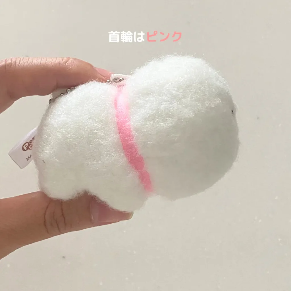 てのひらサイズのビションフリーゼ ぬいぐるみ むむっ