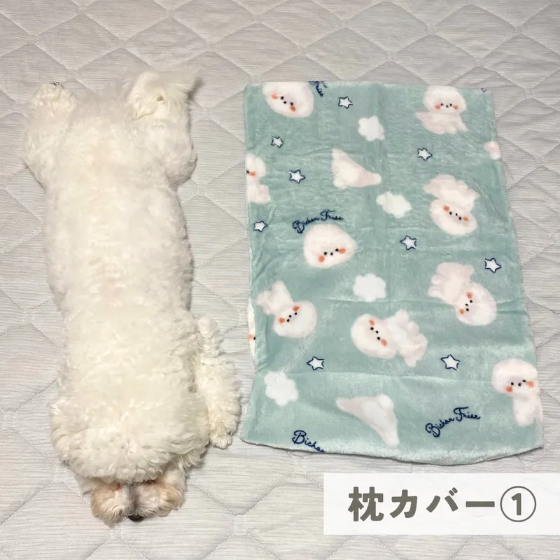ダイソー ビション 枕カバー