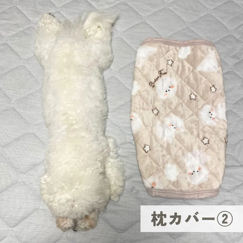 ダイソー ビション 枕カバー