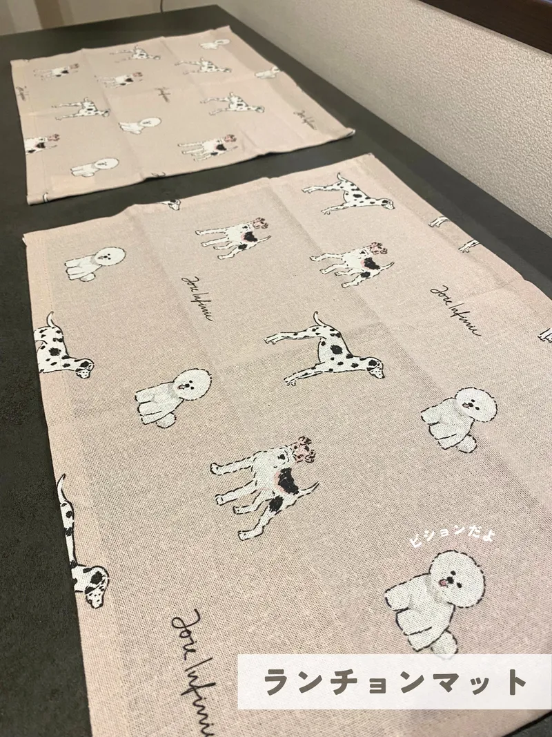 ダイソー ビション ランチョンマット
