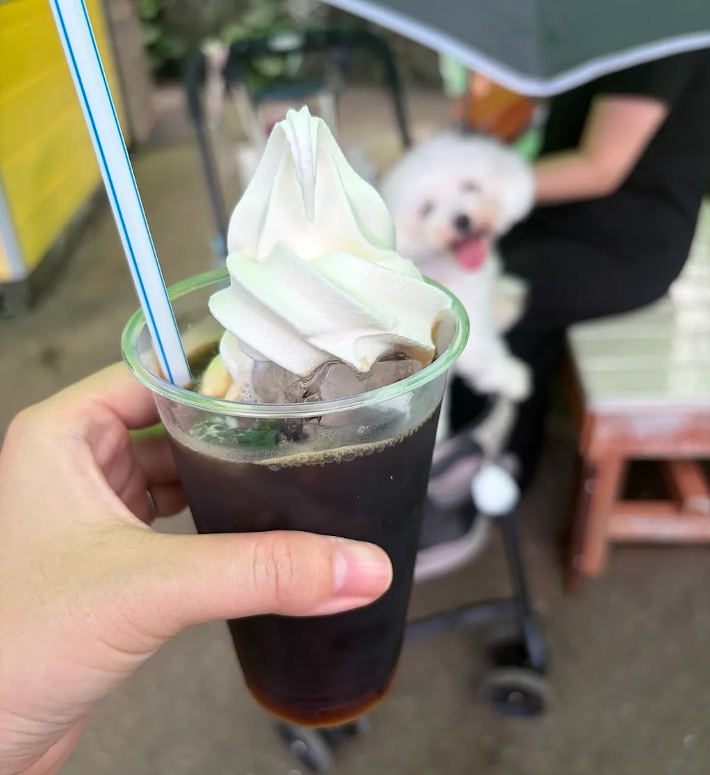 伊豆アニマルキングダム 軽食 コーヒーフロート