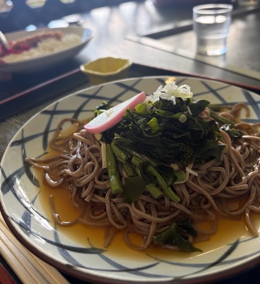 伊豆アニマルキングダム 展望レストラン 山菜そば
